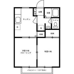 アイランド小菅の物件間取画像